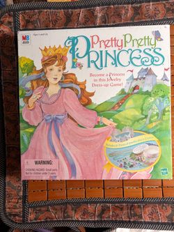 Pretty Pretty Princess 1999 version New in shrinkwrap NIS; dress-up jewelry game