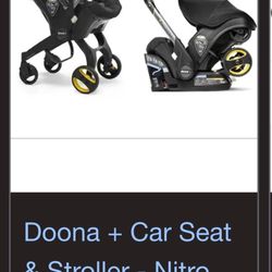 Doona + Car Seat & Stroller - Nitro Black