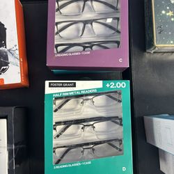 3 piece reading glasses
