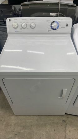 GE Electric Dryer White Front Load