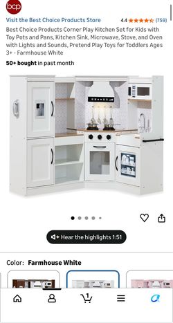 Brand new play kitchen in the box!