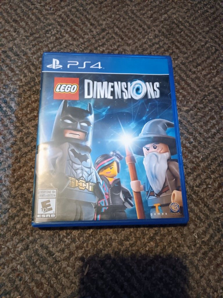 LEGO Dimensions (Sony PlayStation 4,PS4, 2015) Video Game Only 