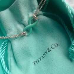 Tiffany & Co.  Forever Bracelet Limited Edition Tiffany Blue Forever Pendant
