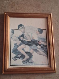 Norman Rockwell  no swimming