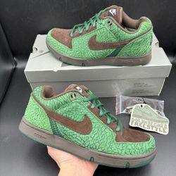 Size 8.5 - Nike Zoom Air Angus Charity Doernbecher Freestyle Green Brown 2004