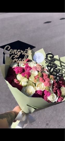 Graduation flowers
