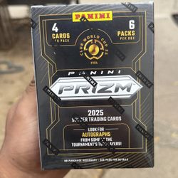2025 Prizm FIFA Soccer World Cup Trading Cards 