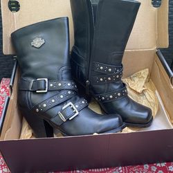 Black Noir Obsession Harley-Davidson Boots