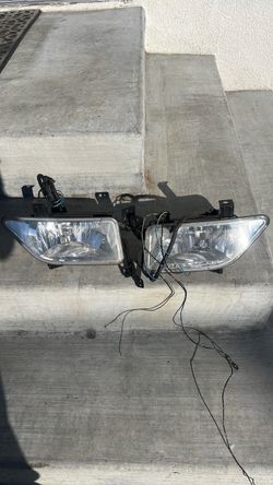 Honda Pilot Pair of Car Fog Lights with Brackets and Wiring