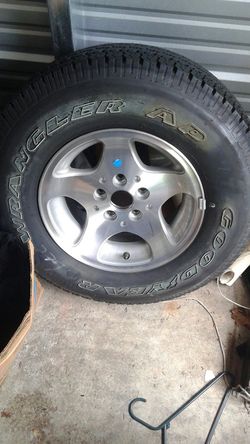 Full size spare jeep