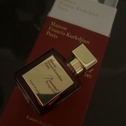Rouge 540 Inspired Extrait de Parfum | Baccarat- Style Amber Saffron Fragrance
