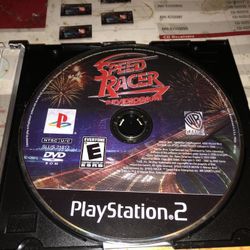 PS2 Game Speed Racer The Video Game 🎮 
