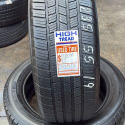 235/55/19 Michelin 2 Tires Installed And Balanced 