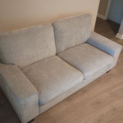 Gray Love Seat