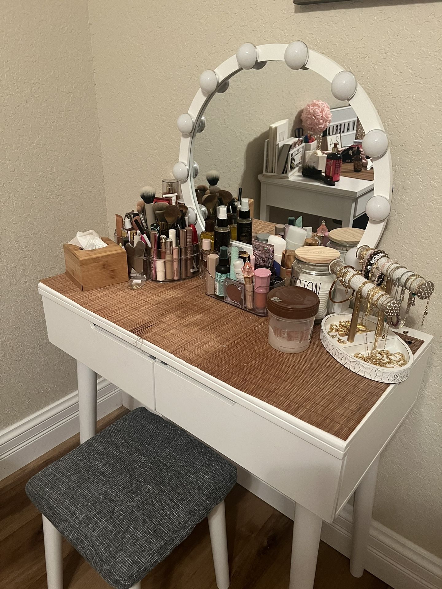 White Vanity