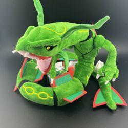 Pokemon plush toy stuffed animal doll Rayquaza 30” Length Anime