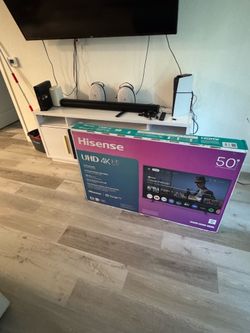 50” flat screen tv brand new
