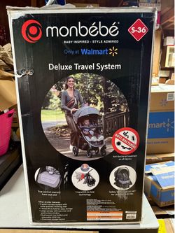 New Monbebe Maisy Deluxe Travel System, Castlepoint, Infant & Toddler
