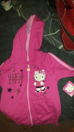Hello kitty little girls sweat jacket (PICK UP)