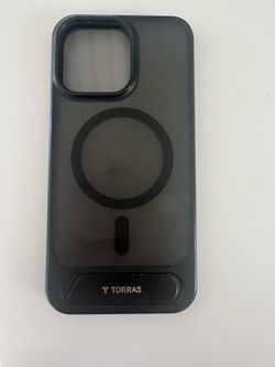 TORRAS for iPhone 15 Pro Max Case Translucent Black | Strong Magnetic & Seamless Stand, Fit for MagSafe, Military-Grade Drop Protection, Sturdy Adjust