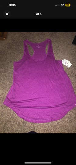 Caslon Purple Tank Top, Women’s (Medium)