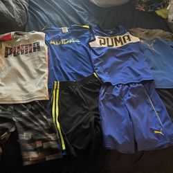 Boys Size 7 Shorts Sets Lot 