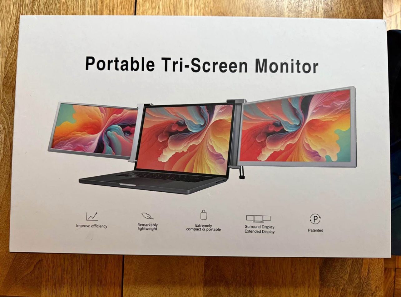 Portable Tri Screen 14”
