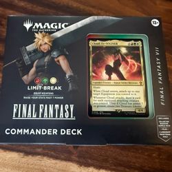 BRAND NEW Final Fantasy Magic the Gathering MtG Commander Deck Limit Break  Cloud for Sale in Henderson, NV - OfferUp