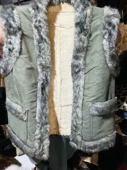 Fur Vest/ Jacket