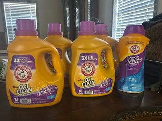 Bundle for $40 laundry detergent all brand new