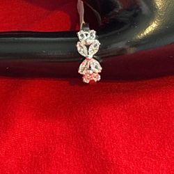 Beautiful flower sterling silver ring