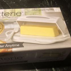 butter dish new packed