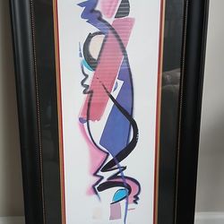 Original screen print (serigraph) by German renowned artist Alfred "Alex" Gocket
• Hand signed in pencil
• Dated 1993
• Titled “Memphis”