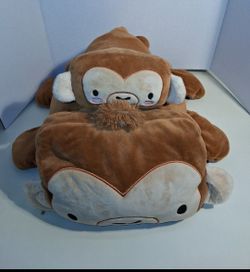 plush super soft huggable monkey with matching weighted sensory monkey $15 FIRM
