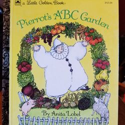 Little Golden Book #312-24 Pierrot's ABC Garden, 'A' Edition