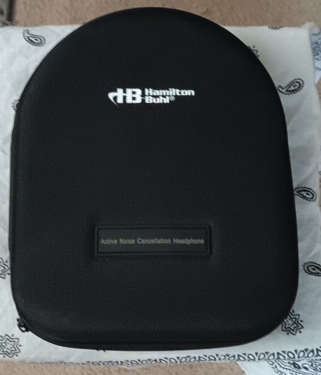 HamiltonBuhl Deluxe Active Noise-Cancelling Headphones with Case