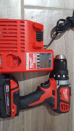 New Milwaukee Drill with battery and charger and bag