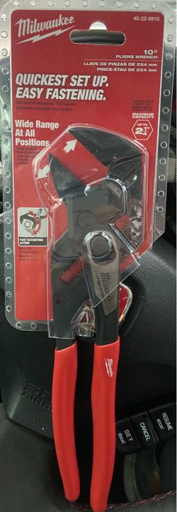 Milwaukee 10” pliers wrench