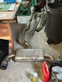 Stock exhaust 2015 Evo