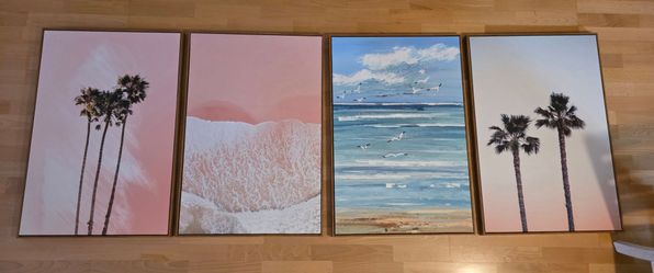 Wall Art Decor (Four Piece Set)
