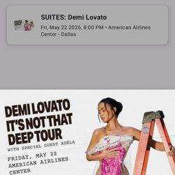 DEMI LOVATO SUITES TONIGHT 