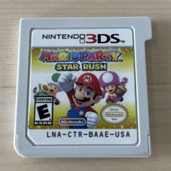 Mario Party: Star Rush (Nintendo 3DS, 2016) 