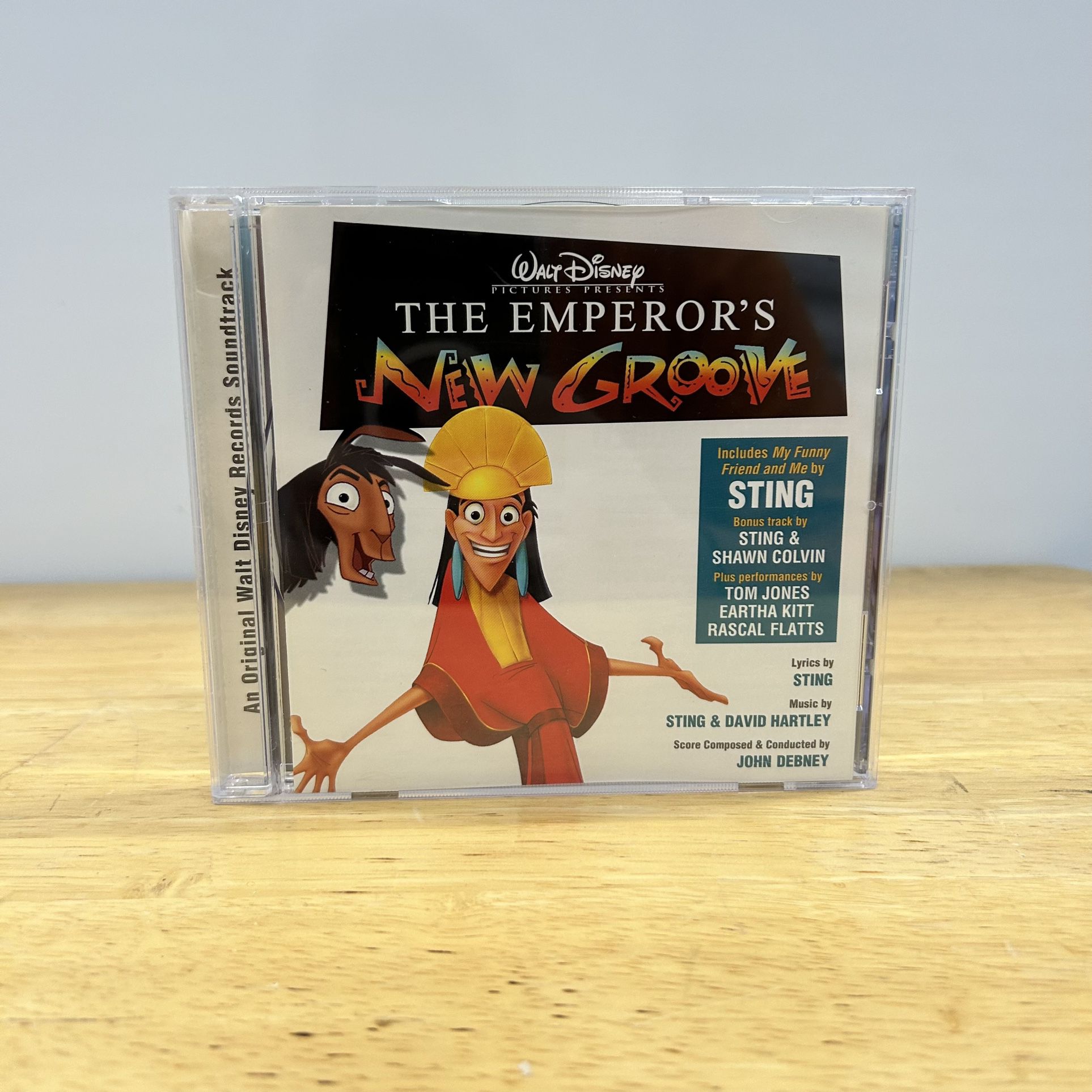Emperor's New Groove CD Sting Soundtrack Various Artist 2000 Film Disney OST