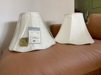 2 Large Lampshades