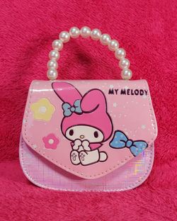 Sanrio " My Melody " Pearl Handle Purse