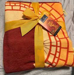 Disney Lion King 30th Anniversary Throw Blanket – Simba & Mufasa – New with Tags