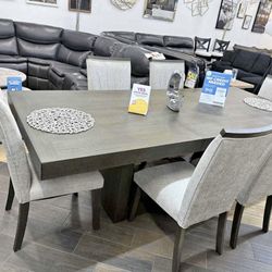 Dining Set Table With 6 Chairs