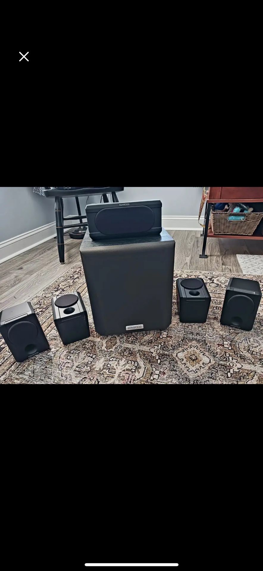 Kenwood Surround Sound Speakers