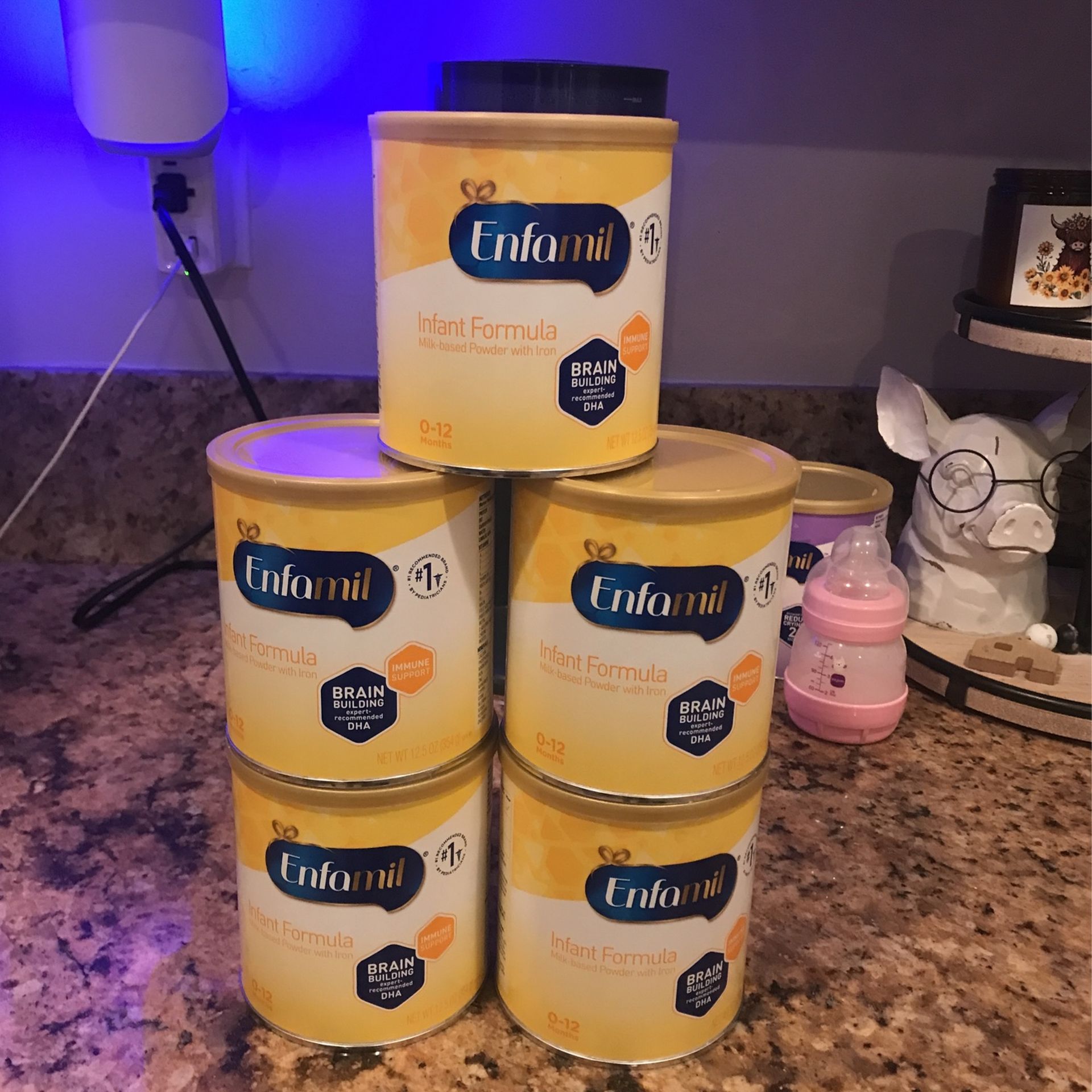 Enfamil Baby Formula 5 Cans