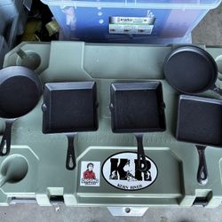 Lot Of Five Small Cast-Iron Skillets.